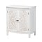 Baxton Studio Yelena Classic and Traditional White Finished Wood 2-Door Storage Cabinet 236-13335-ZORO - alternate 1